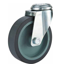 Bolt hole TPR wheels casters