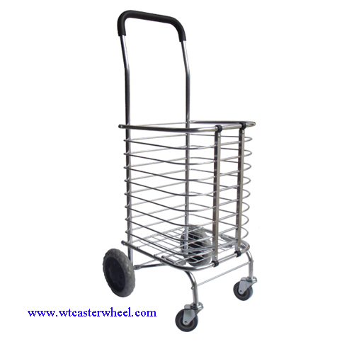 Aluminium laundry basket cart